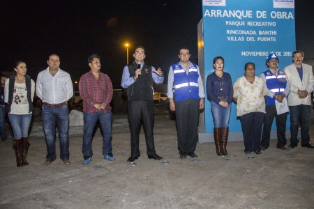 El alcalde anunció que el rescate de espacios públicos contribuirá a mejorar la seguridad en San Juan del Río.
