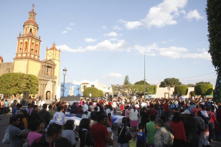 Rosca de Reyes en San Juan del Río.