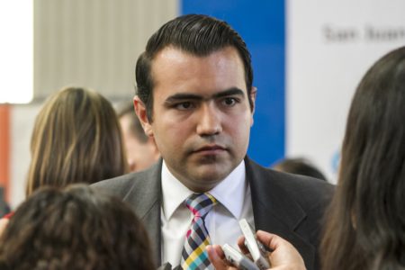 Gaspar Trueba Moncada, encargado del despacho de la Delegación Federal del Trabajo en el estado de Querétaro.