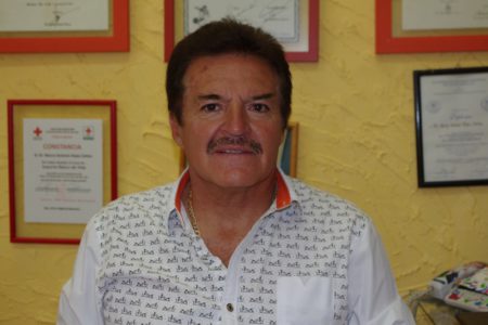 Marco Antonio Rojas Zetina, Presidente de Cruz Roja en San Juan del Río.